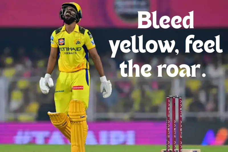 bleed yellow, feel the roar.  