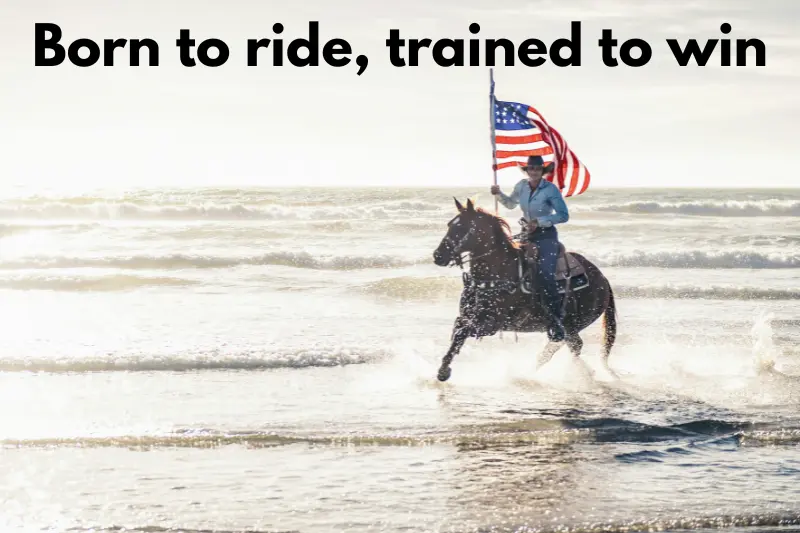 born to ride, trained to win