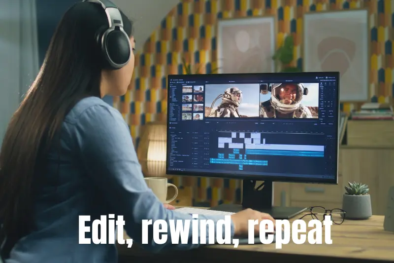 edit, rewind, repeat