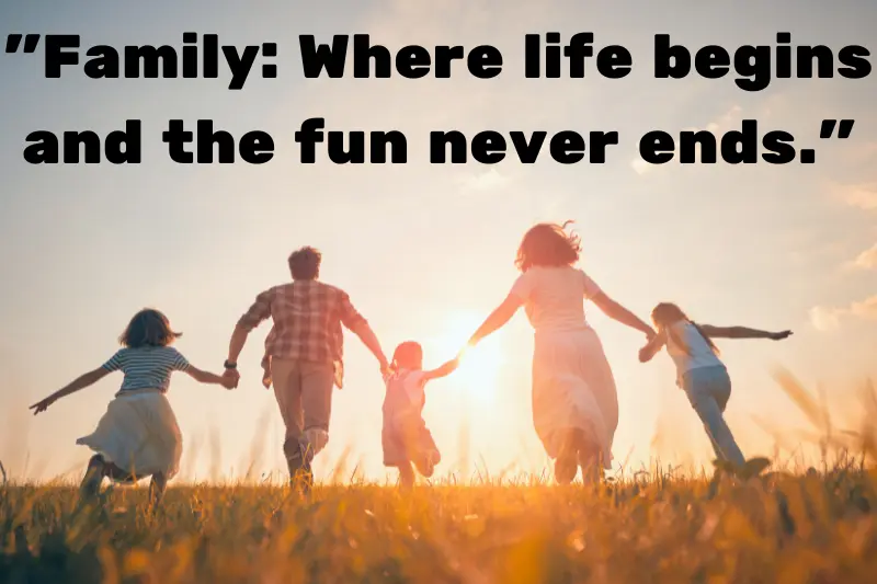 family where life begins and the fun never ends.