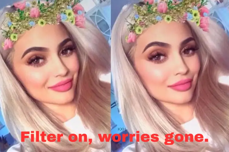 filter on, worries gone.