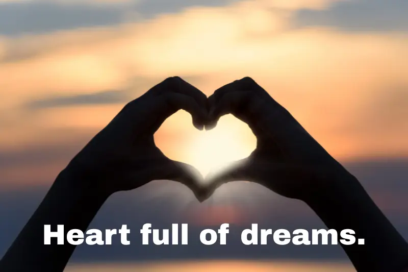 heart full of dreams.