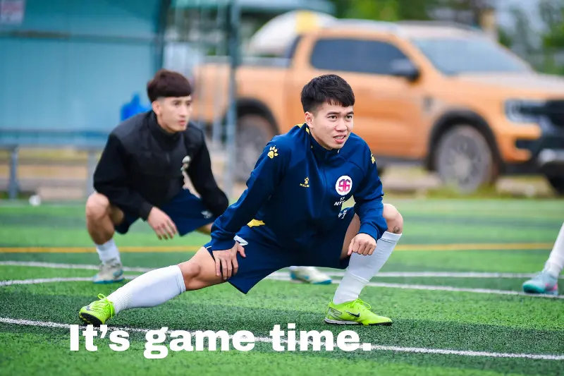 it’s game time.