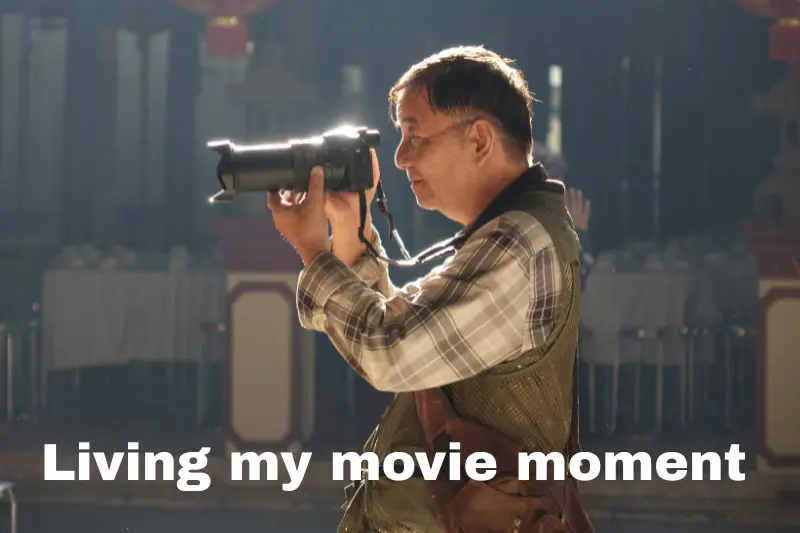 living my movie moment