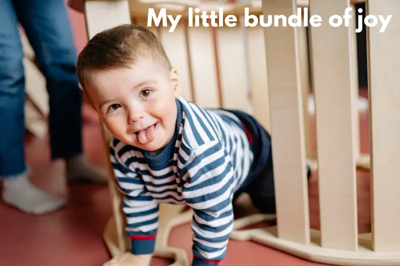 my little bundle of joy
