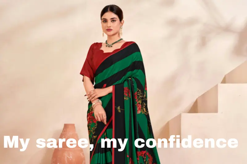 my saree, my confidence