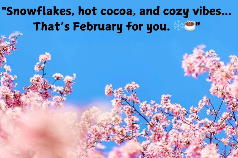 snowflakes, hot cocoa, and cozy vibes... that’s february for you. ❄️☕