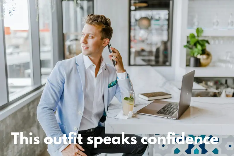 this outfit speaks confidence 