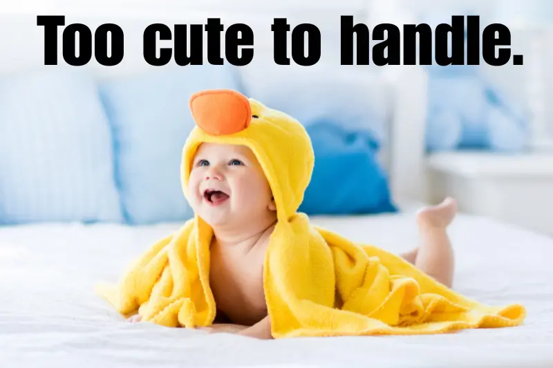 too cute to handle.