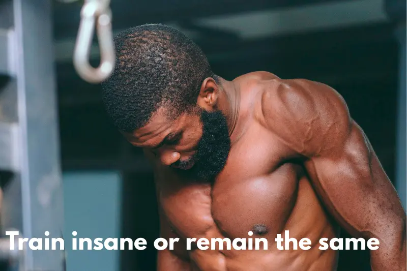 train insane or remain the same