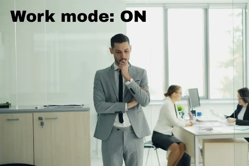 work mode on